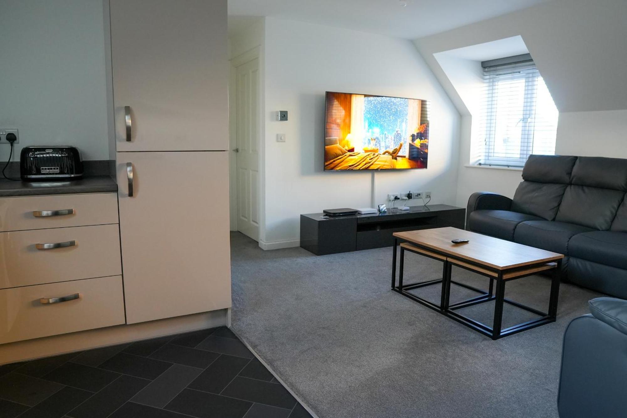 Stunning Two-Bedroom Apartment At A3Ree, Free Parking, Near Cribbs Causeway Mall Bristol Camera foto